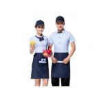 Professional Restaurant Staff Uniform , Short Sleeve Stylish Restaurant Uniforms for sale