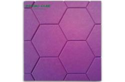 China Sound Control Pure Camel 12mm Grooving Polyester Fiber Acoustic Panel supplier