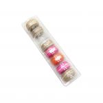 Transparent 8pc macaron box blister PVC/PET macaron tray macaron packaging box/tray for sale