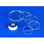 High Temperature Resistant Quartz Glass Plate 99.99% Purity For Military Industry for sale