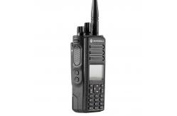 China DP4800 Long Range VHF UHF Digital Transceiver Security Mobile Radio Walkie Talkie supplier