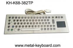 China Computer Industrial Keyboard with Touchpad , 70 Keys Waterproof Keyboard With Touchpad supplier