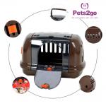 Airline Approved 1.63KG Pet Carrier Cage For Travelling for sale