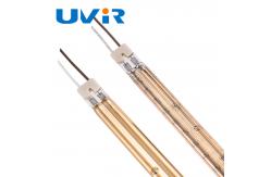 China Quick Start Medium Wave Infrared Heating Lamp Printing Machine Preheating And Baking supplier
