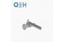 China Stainless Steel Flat Head Half Rivet DIN 6792 Cold Forging supplier