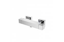 China Intelligent Brass Bathroom Thermostatic Faucet Hot Cold Water 266mm supplier