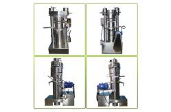 China 150kg/h Hydraulic Oil Press Machine For Mustard Oil Mill Sesame Seed supplier