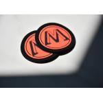 Microfiber Printed Silicone Custom Clothing Patch 1.8mm Transparent for sale