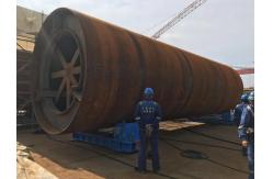 China 8kw 150t Bolt Adjustable Welding Turning Rolls supplier