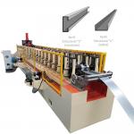 Stud Track Drywall Roll Forming Machine 0.85mm-1.6mm Metalcon Estructural C U Channel for sale