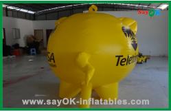 China Inflatable Big Yellow Advertising Inflatable Cartoon Characters Commercial Inflatable Mascot supplier