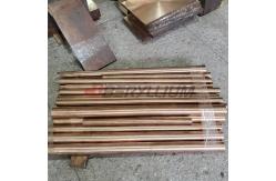 China Astm B196 C17300 Beryllium Copper Rod Tf00 Medium Strength High Conductivity Free Cutting supplier