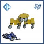 Swivel Casters Snowmobile Ski Dolly Set Rubber 2.5 Inch Pads Snowmobile Garage Dolly for sale