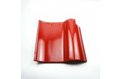 China Interlocking Spanish Clay Roof Tile Solid Building Material Outside Wall Customized supplier