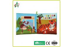 China EN71 Soft Books For Infants , 20cm Plush Baby Book supplier