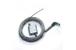China Aluminum Two Way Looping Gripper For LED Lighting Cable Hanging System supplier