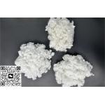 White Recycled Synthetic Polyester Fibre Elasticity And Softness