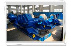 China 400ton Bolt Conventional Welding Rotator Adjustable With Steel Wheel supplier
