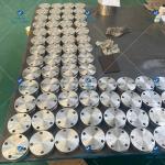 Slip On Welding Neck Titanium Flanges Gr2 ASTM B381 Strong Sealing for sale