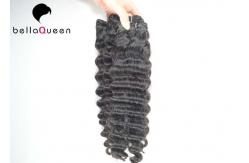 China Deep Wave Extension Raw Unprocessed Grade 7A Virgin Hair Weaving supplier