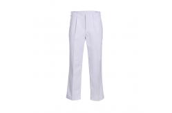 China Insert Pocket Unisex Belt Loop White Chef Pants supplier