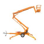 20m Trailer Boom Lift 200kg Towable Articulated Boom Lift On A Trailer for sale