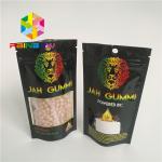 Printed Foil Laminated Mylar k Stand Up Pouches Mmj Weed Cannabis Packaging for sale