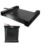 Precision Electronic Industrial Floor Weighing Scales 1.5 ton With Ramp Roll for sale