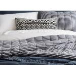 3pcs Mini Stripe Bedspreads And Coverlets Solid Embroidered Cotton Bed Coverlets