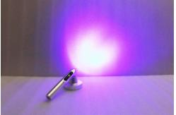 China 365nm High Power LED UV Flashlight With Rechargeable Battery And 5W Output supplier