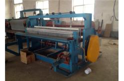 China Full Automatic Crimped Wire Mesh Weaving Machine 6mm With Hydraulic Pump supplier