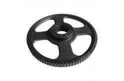 China Yellow HT250 Gray Cast Iron Synchronous Wheel Timing Belt Pully supplier