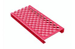 China Drainage Channel Perforated O Hole Grip Strut Grating supplier