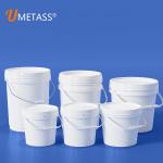 Water Airtight Seal 5 Gallon Plastic Buckets in Various Colors for Lubricant Paint for sale