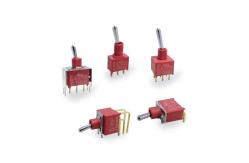 China Durable Electrical Toggle Switches 1A Series Electrical 50000 Cycles Operating -30℃ To 85℃ supplier