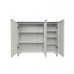 Big Capacity Bedroom Metal Shoe Storage Cabinet Assembly Required for sale