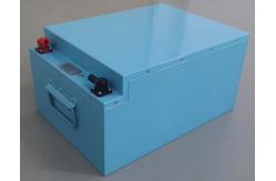 China Custom Car Lithium Ion Battery Metal Case 100ah Lifepo4 Battery Pack supplier