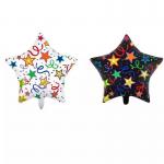 Wholesal New Arrival 18 inch Star Balloon Wedding Birthday Party Decoration White Black Star Balloon for sale