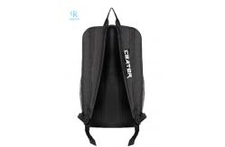 China Black Badminton Racket Bag Backpack Jacquard Polyester Lightweight supplier