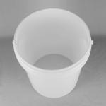 Empty Clear 5 Gallon Plastic Buckets Leak Proof  With Custom Logo