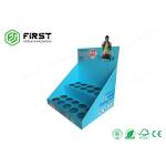 Customized Offest 4C Printing PDQ Paper Table Top Cardboard Counter Display With Holes for sale