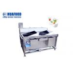 Double Trough 15-20 Kg/Time Vegetable Washing Machine Multi Function for sale