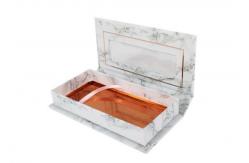 China Custom Eyelash Box Tray False Square Cases Empty supplier