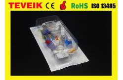 China Disposable Single Channel Kit Abbott 6pin PVC Invasive Blood Pressure IBP Transducer supplier