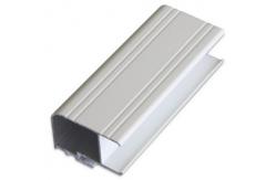 China White Powder Painted Aluminium Window Extrusions , Aluminium Frame Profile For Casement Window supplier