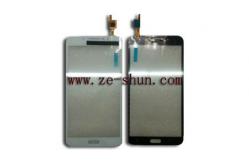 China Glass / Metal White Touch Screen Digitizer For Samsung GALAXY Mega 2 G7508Q supplier