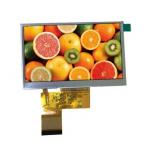 TN 4.3 Inch IPS TFT LCD Panel 6 O'Clock 480x272 Dots ST7282 40 Pin TFT Display RGB Interface for sale