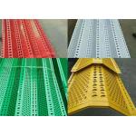 1.2mm thickness Galvanized Steel Windbreak Fence Panels For Highway Railway Reduce Noise for sale