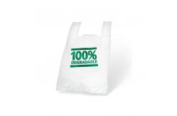 China PLA Cornstarch Made 100% Biodegradable Compostable Plastic Bags Logo Design supplier