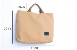 China Recyclable Cotton Canvas Shopping Bags Eco Friendly For Teenage Students supplier